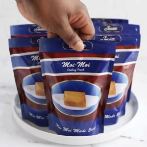 Moi-Moi Cooking Pouch 50pcs for convenient food preparation and packaging, supplied by Eloquent Prints and Packaging in Lagos Nigeria.