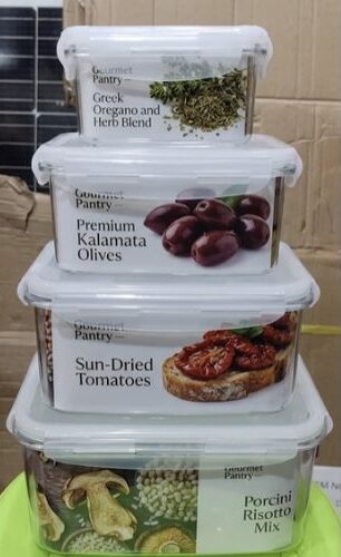4in1 Food Storage Bowl for organising food and kitchen ingredients, supplied by Eloquent Prints and Packaging in Lagos, Nigeria.