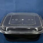 : Food Square Flatware Container supplied by Eloquent Prints and Packaging in Lagos, Nigeria.